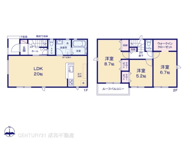 豊川市美園２丁目の新築一戸建