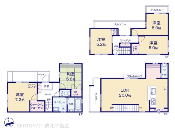 名古屋市瑞穂区津賀田町３丁目の新築一戸建