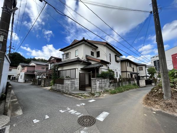 上尾市平塚　角地・建築条件なし売地