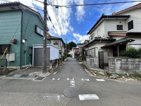 上尾市平塚　角地・建築条件なし売地