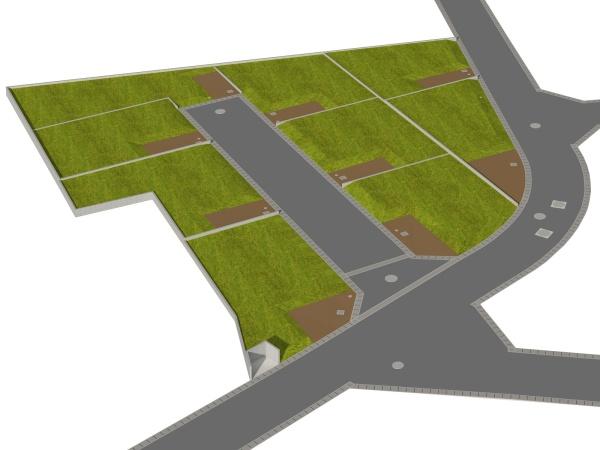 桶川市上日出谷～建築条件なし売地9区画～NO3