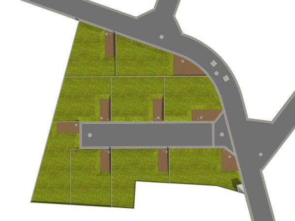 桶川市上日出谷～建築条件なし売地9区画～NO3