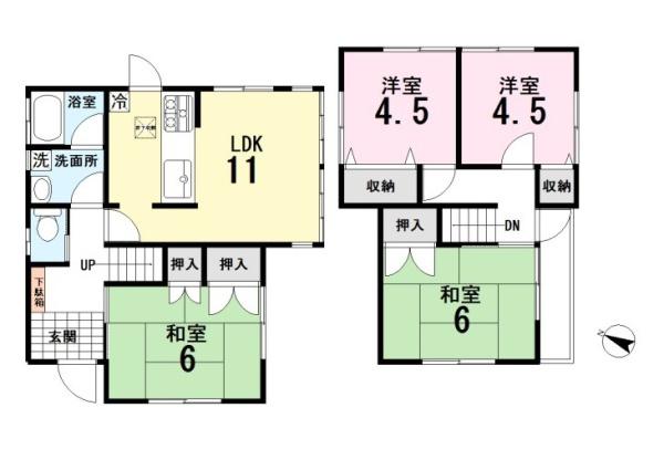 さいたま市岩槻区本町5丁目　庭付き戸建て