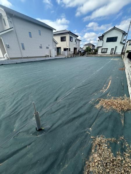 加須市愛宕1丁目の土地(現地土地写真)