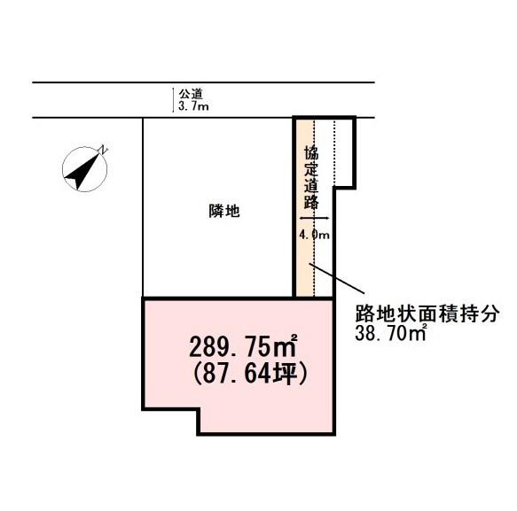 北本市中丸3丁目建築条件なし売地