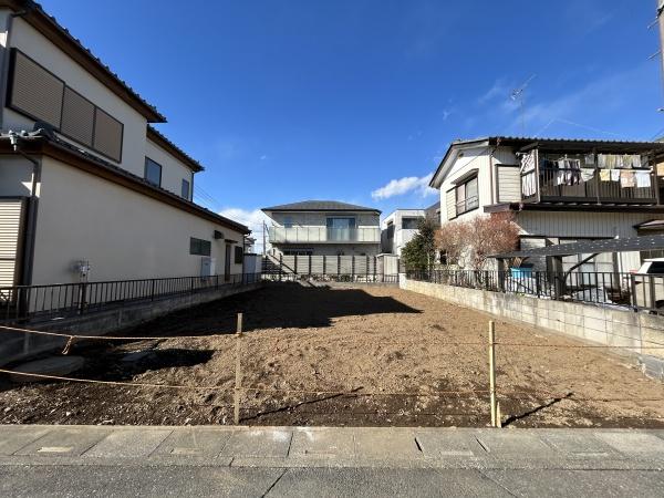 桶川市若宮2丁目　建築条件なし売地