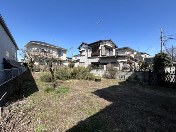 北本中丸5丁目　建築条件なし売地　都市ガス×本下水