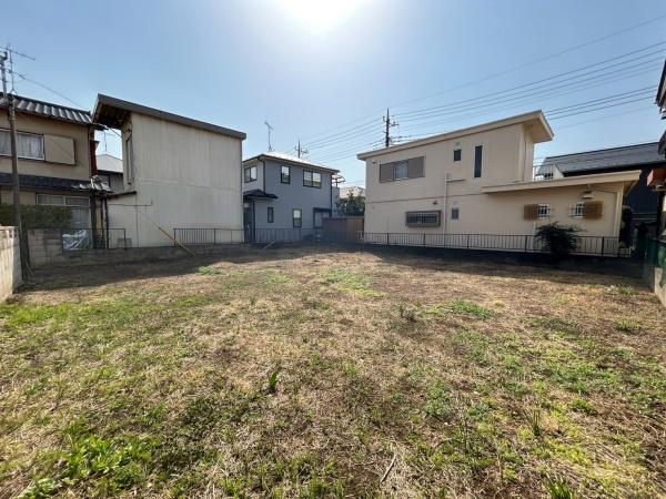 上尾中分　建築条件なし売地　敷地57坪×整形地