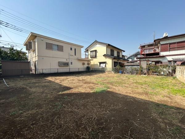 上尾中分　建築条件なし売地　敷地57坪×整形地