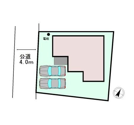 上尾上　新築戸建て　敷地42坪×並列2台駐車可