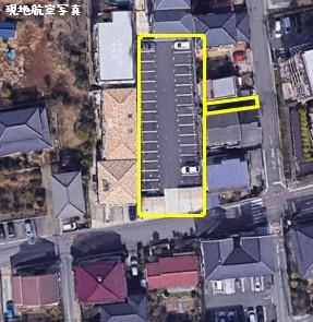 上尾春日1丁目　建築条件なし売地×敷地225坪
