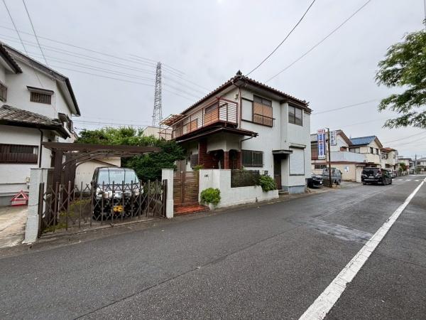上尾井戸木　建築条件なし売地×敷地84坪