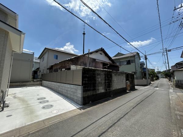 上尾藤波　建築条件なし売地×角地