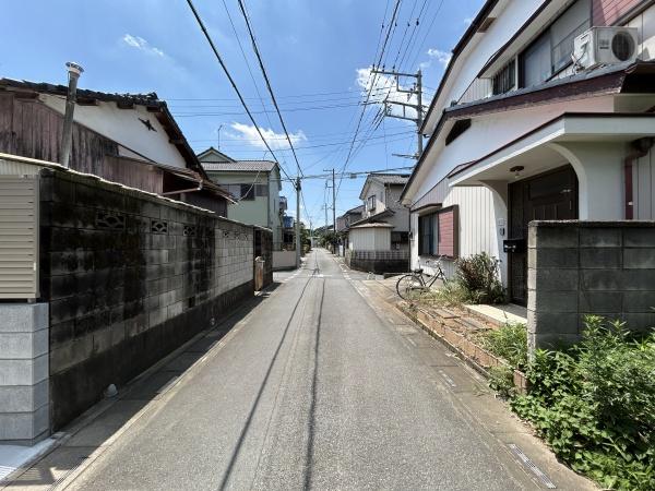 上尾藤波　建築条件なし売地×角地