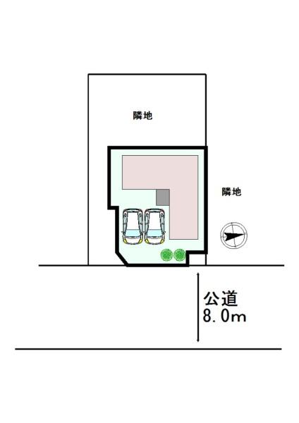 伊奈町西小針　全居室南向き×6帖以上～