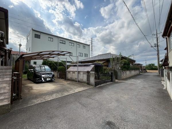 北本深井　敷地112坪×建築条件なし売地