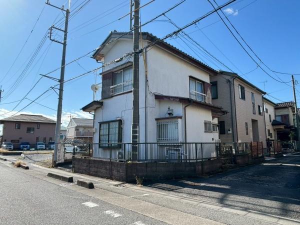 桶川上日出谷　角地×建築条件なし売地