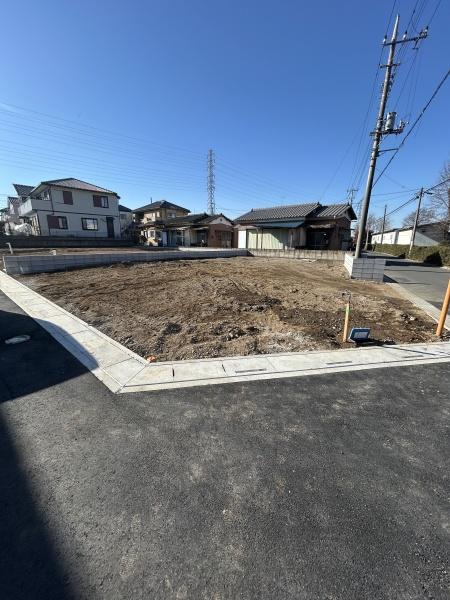 北本東間　建築条件なし売地　角地×50坪