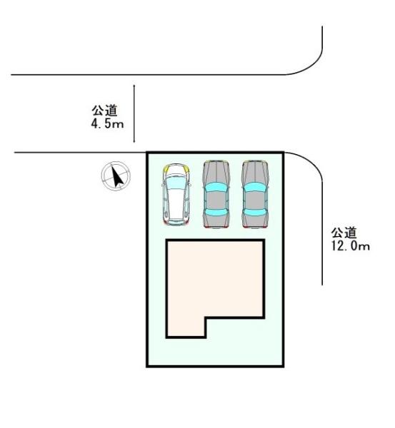 鴻巣市ひばり野　中古戸建　築4年×角地