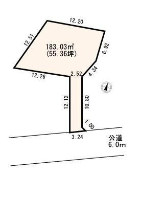 北足立郡伊奈町本町２丁目の土地