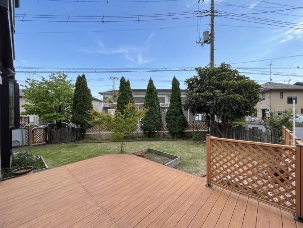 伊奈学園　中古戸建　　角地×敷地83坪
