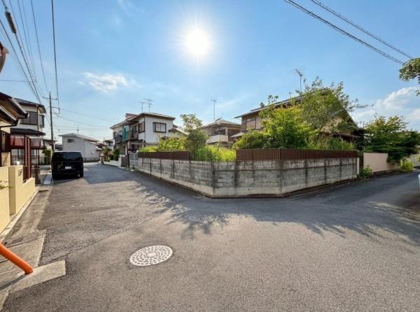 上尾平方　間口広々角地×敷地177坪