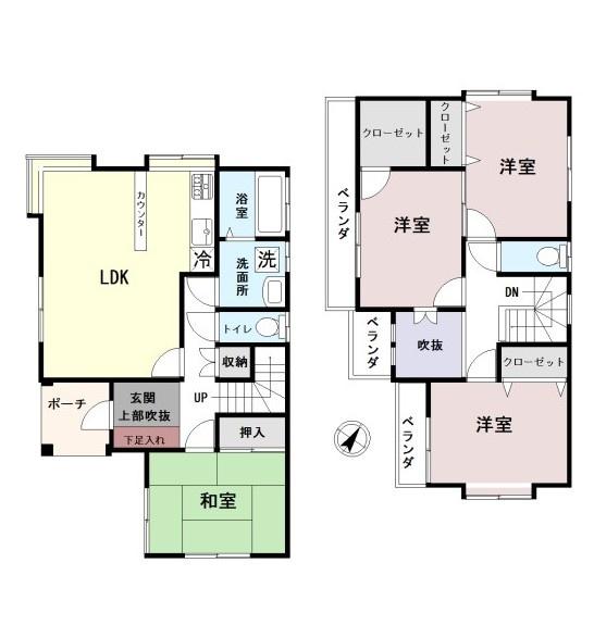 北本本宿　中古戸建×吹抜玄関