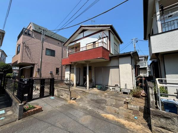 桶川西 建築条件なし売地×南道路・整形地