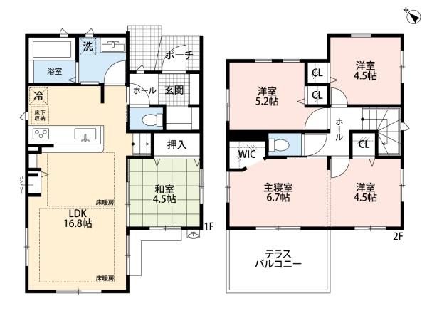 上尾市日の出２丁目の中古一戸建て