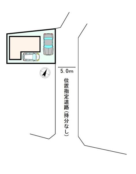伊奈小室　中古戸建　敷地43坪×全室南向き