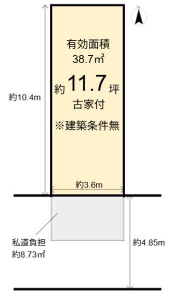 嵯峨天龍寺椎野町　売土地