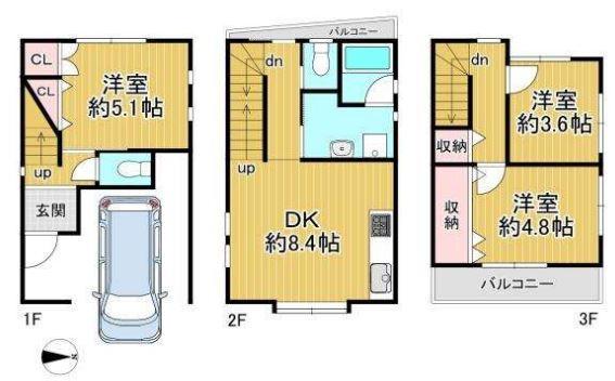 西五辻東町　中古戸建
