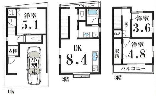 西五辻東町　中古戸建
