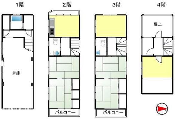上五条町　中古戸建