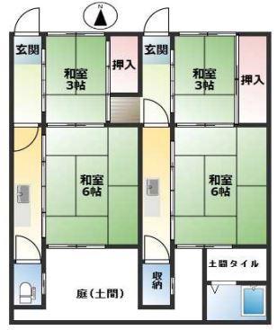 田村備前町　中古テラス