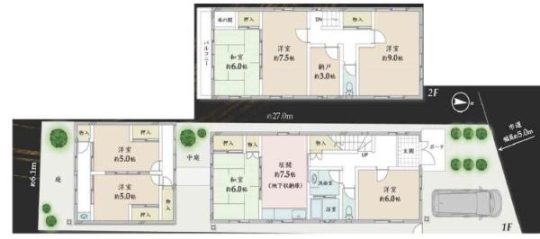 西ノ京北円町　中古戸建
