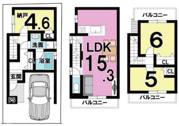 中堂寺前田町　新築戸建