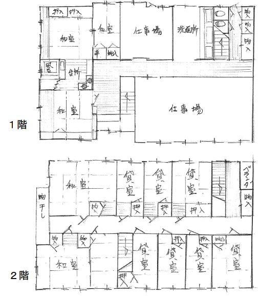 紫野上御所田町　店舗付中古戸建