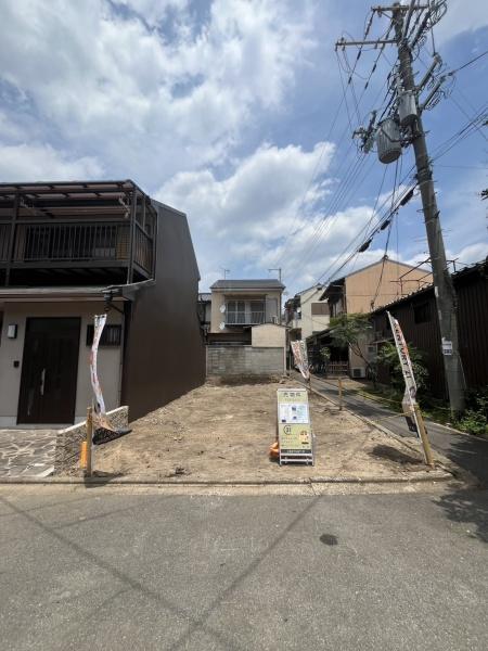 上京区北町　建築条件なし売土地