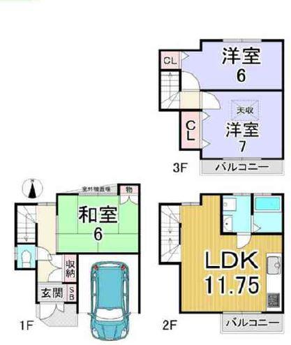 西ノ京藤ノ木町　中古戸建