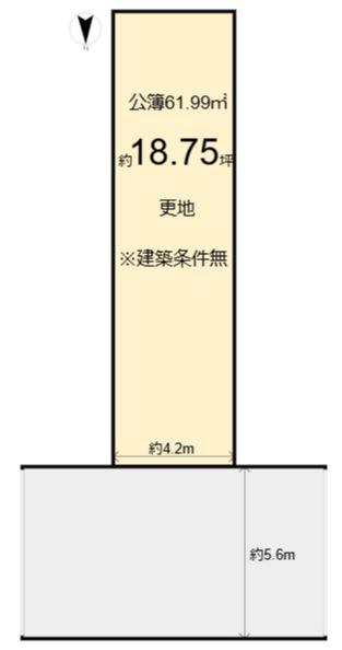 西ノ京冷泉町　売土地
