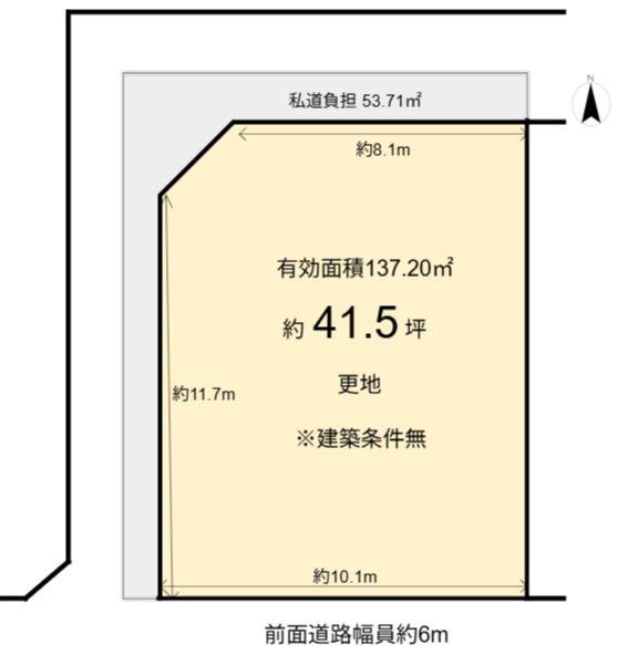 梅小路石橋町　売土地