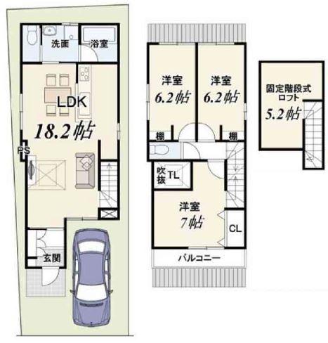 西町　売土地　1号地