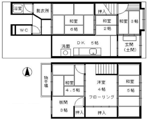 聚楽廻西町　中古戸建