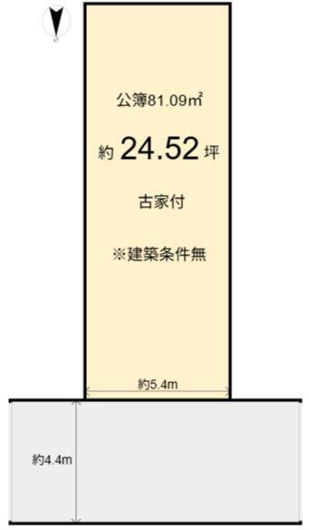西新屋敷揚屋町　売土地