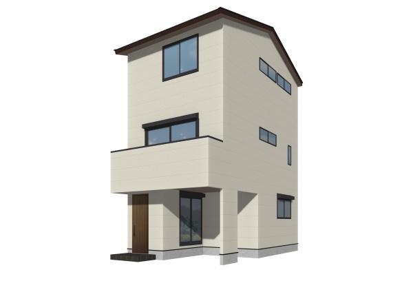 聚楽廻松下町　B号地　新築戸建