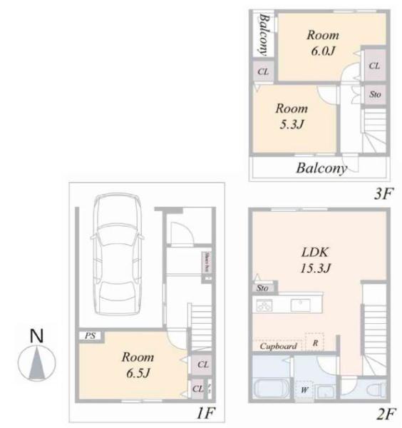 観世町Ａ号棟　新築戸建