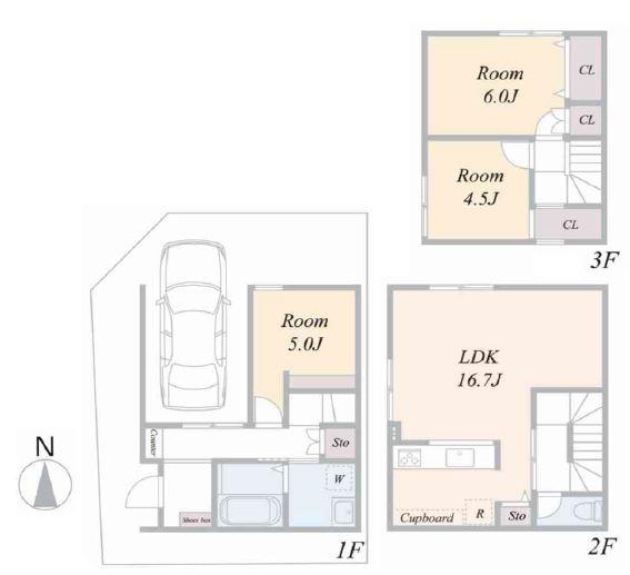 観世町B号棟　新築戸建
