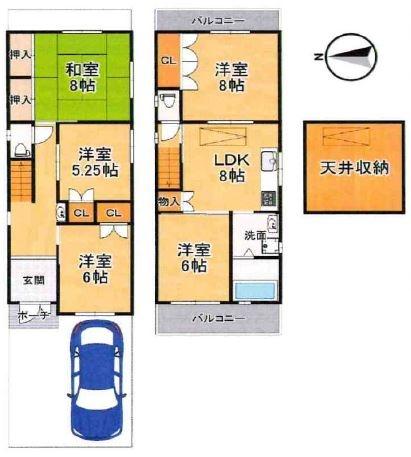 西ノ京月輪町　中古戸建