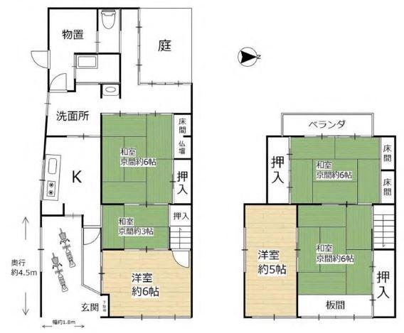 西ノ京中御門東町　中古戸建
